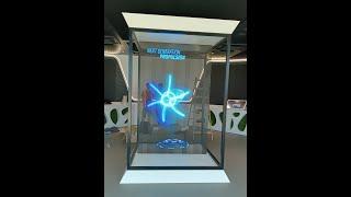 Muxwave Double Sided Holographic Invisible Transparent Led Screen In France