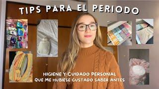 TIPS PARA EL PERIODO higiene & cuidado personal ͙֒ ᰔᩚ