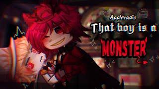 That boy is a 𝐌𝐨𝐧𝐬𝐭𝐞𝐫 AlastorLucifer Gacha meme Appleradio Hazbin hotel 