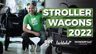 Top 3 Stroller Wagons feat. Veer Larktale & Wonderfold  Best Strollers 2022  Magic Beans Reviews