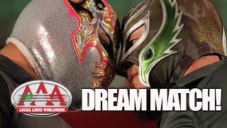 REY MYSTERIO JR  vs MYZTEZIZ  DREAM MATCH Triplemanía XXIII  Lucha Libre AAA Worldwide