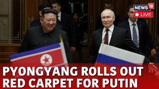 Putin In North Korea Live  Putin-Kim Begin Talks As Pyongyang Rolls Out Red Carpet Welcome  N18L