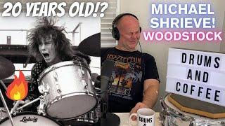 Drum Teacher Reacts Michael Shrieve  Santana - Soul Sacrifice  WOODSTOCK 1969