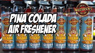 Pina Colada Air Freshener For Your Car - Eliminate Smoke & Pet Odors