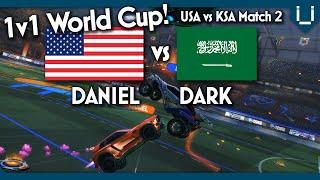 Daniel vs Dark  USA vs KSA  1v1 World Cup