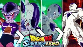 Dragonball Sparking Zero FRIEZA Z ALL Forms & Transformations