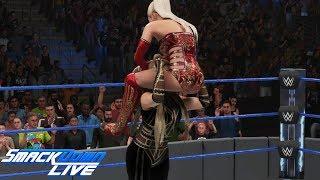 WWE 2K19 SMACKDOWN LIVE UNIVERSAL WOMENS CHAMPIONSHIP NATALYA VS LANA