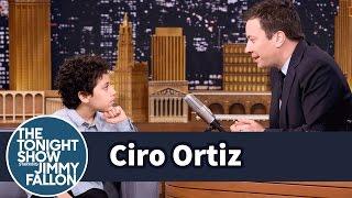 Jimmy Interviews 12-Year-Old Emotional Advice Kid Ciro Ortiz
