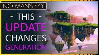 New Update No Mans Sky Worlds Part 1 is HUGE & Changes Planetary Generation