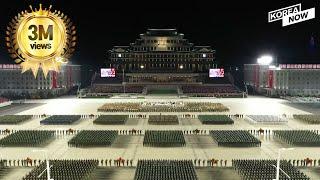 Video N. Koreas military parade at midnight new ICBM Kim Jong-uns tears and smile