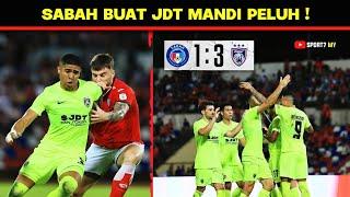 JDT Ditekan Hebat Sebelum Atasi Sabah FC di Liga Super Malaysia 2024 