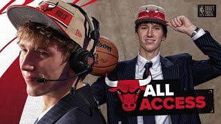 Matas Buzelis joins the Chicago Bulls  Behind the scenes on Draft night  All-Access