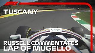 George Russell Commentates On Mugello Lap  2020 Tuscan Grand Prix