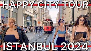 TurkiyeIstanbul Beyoglu Istiklal Street Taksim Square Galata Tower Walking TourShopsRestaurants