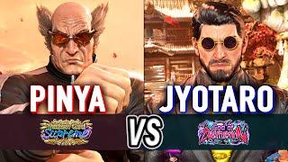 T8  PINYA Heihachi vs JYOTARO Victor  Tekken 8 High Level Gameplay