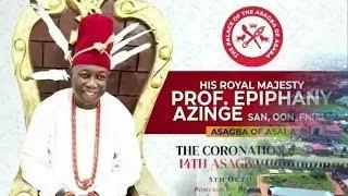 - THE CORONATION OF THE 14th ASAGBA OF ASABA