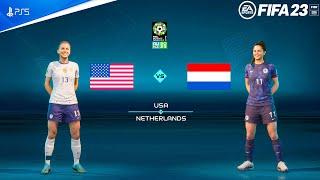 FIFA 23 - USA Vs Netherlands -  FIFA Womens World Cup 2023 AU-NZ  Final  PS5™ 4K  Next Gen