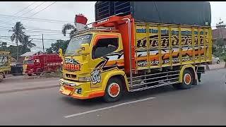 truk Sumatera modif di karoseri Muda Rejosari