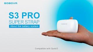 BOBOVR S3 Pro Super Strap Part 2️⃣ About Battery Systems#BOBOVR #S3Pro #Quest3