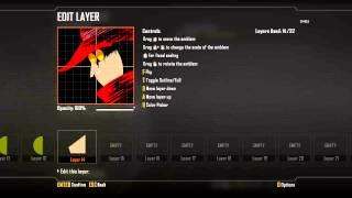 Call of Duty Black Ops 2 PC How to create AlucarD from Hellsing in your Playercard Tutorial HD720p