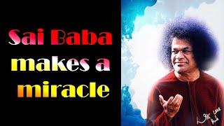 Sai Baba performs healing