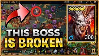 The EASIEST WAY To Defeat This Boss Cursed City Al Naemeh The Sand Devil  Raid Shadow Legends