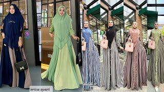 2 MODEL GAMIS SYARI KEKINIAN COCOK UNTUK SUKA BERGAYA SIMPLE & CASUAL