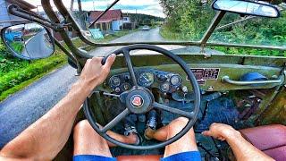 1968 GAZ 69 2.1 MT - POV TEST DRIVE