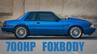 700HP Supercharged Foxbody Mustang