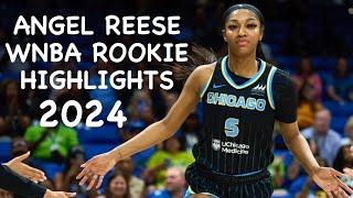 Angel Reese Chicago Sky Rookie Highlights Double-Double Streak  WNBA  2024  CEOKANA REACTION