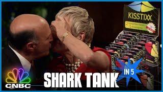 The Sharks Pucker Up  Shark Tank in 5