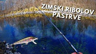 Zimski ribolov pastrve na varalicu - Winter Trout Fishing with Lures