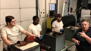 HVAC-R ENTECH Students Light Up Oilburners 