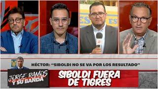 SIBOLDI NO CONTINUARÁ como técnico de TIGRES ¿Problemas extradeportivos?  Jorge Ramos y su Banda