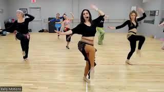 Learn 3 Dynamic Belly Dance Combos with Portia  #bellydance