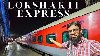 22927 Lokshakti Express Full Journey from Mumbai to Ahmedabad in 3AC Economy 3E