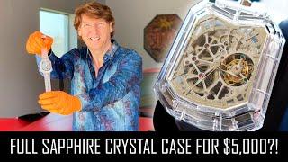 WORLDS MOST AFFORDABLE SAPPHIRE CRYSTAL CASE WATCH??