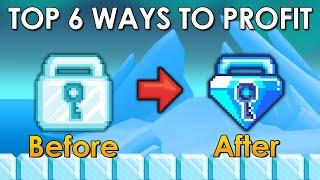 TOP 6 WAYS TO GET RICH IN GROWTOPIA