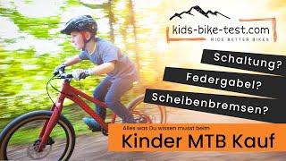 Kinderfahrrad kaufen - Darauf kommt es bei 16 Zoll  20 Zoll und 24 Zoll Mountainbikes für Kinder an