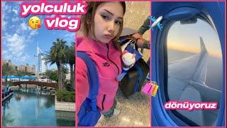 DUBAİ’DEN DÖNÜŞ YOLCULUK VLOG Alışveriş vlog dünyanın en büyük camisi Destina Kaya