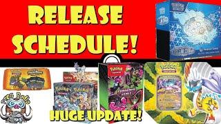 Pokemon TCG Release Schedule July 2024   HUGE Update