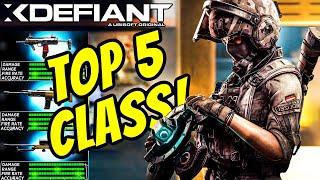 NEW TOP 5 XDEFIANT CLASS SETUPS