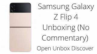 Samsung Galaxy Z Flip 4 Unboxing No Commentary