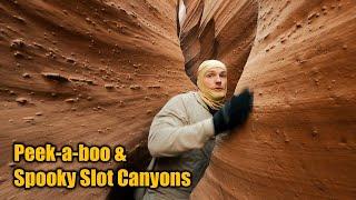 Peek-a-boo and Spooky Slot Canyons in Utah