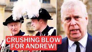 THIS IS IT FOR YOU King Charles Forever BANNED Prince Andrew From Order Of The Garter Ceremony.