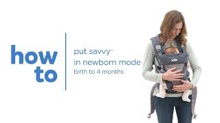 Joie Savvy™   How to place your child in infant mode