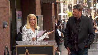 Gwen Stefani speech at Blake Sheltons Hollywood Walk of Fame Star ceremony