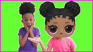 We Turned Into LOL Surprise dolls  Pretend Play