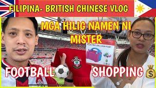 NANOOD  SI MISTER NG KANYANG PABORITONG LARO ITO ANG MGA BINILI KO FILIPINA-BRITISH VLOG