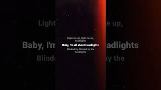 Alok & Alan Walker - Headlights feat.KIDDO Short Lyrics                #shorts #headlights